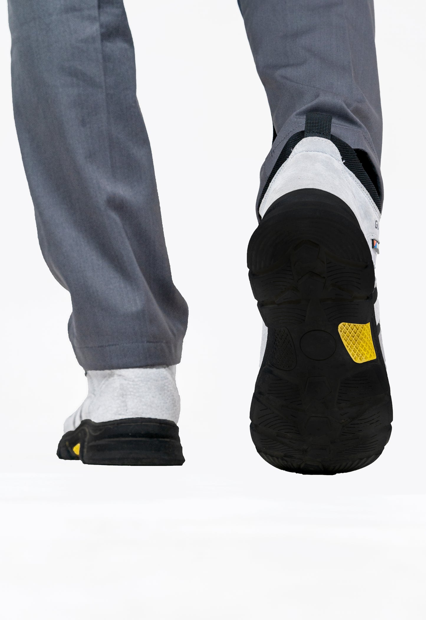 Industrial Safety Shoes Non-slip Rubber Sole Anti-stab Anti-steel Toe | Grey