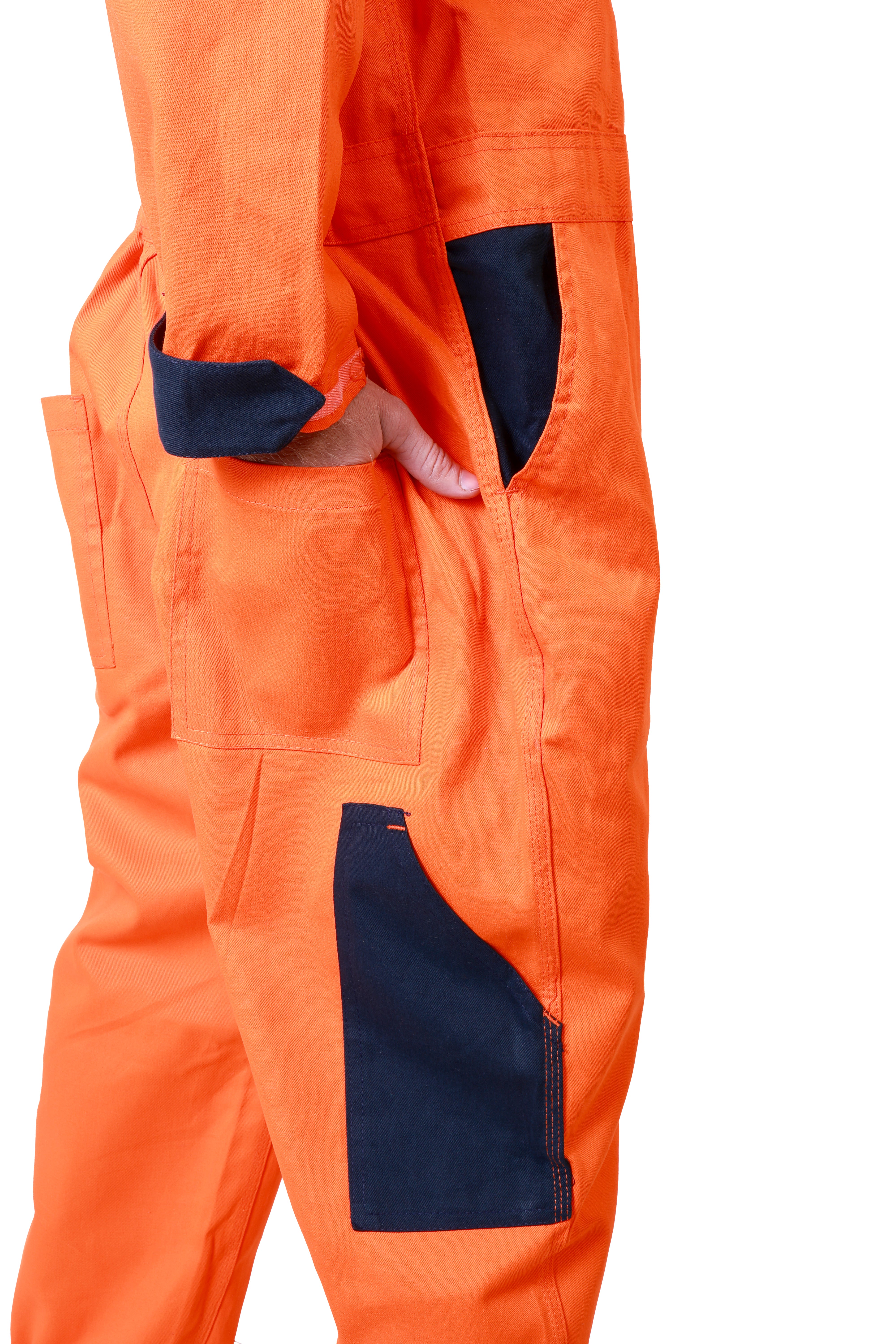 Plage ☆ coverall 100% Cotton Safety Coverall | 260 GSM with Peach Weave | High