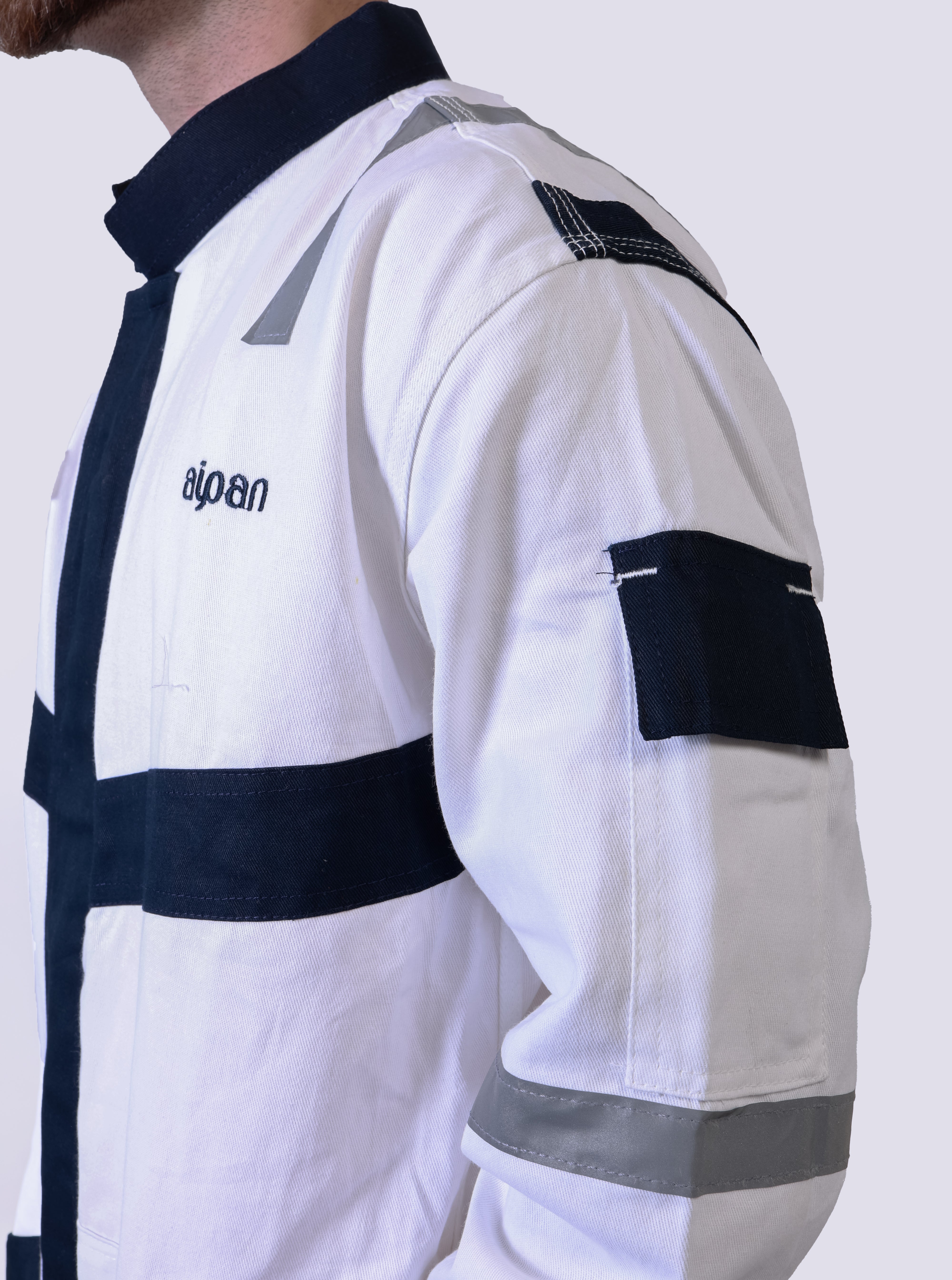 100% Cotton Safety Coverall | 260 GSM with Peach Weave and